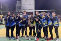 Tim Voli Putri Batu Berdaun Raih Juara I