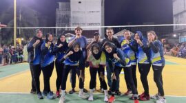 Tim Voli Putri Batu Berdaun Raih Juara I