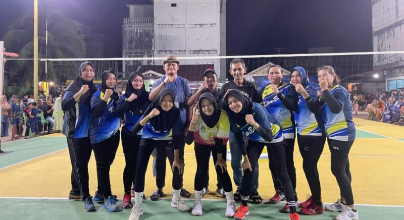 Tim Voli Putri Batu Berdaun Raih Juara I